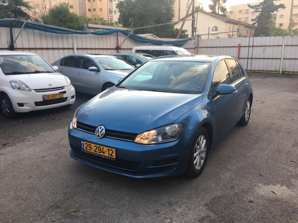 קונה רכבים פולקסווגן גולף לנסיעה